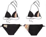 2019U swimwear paul smith discount femmes bikini britain ps1009 noir